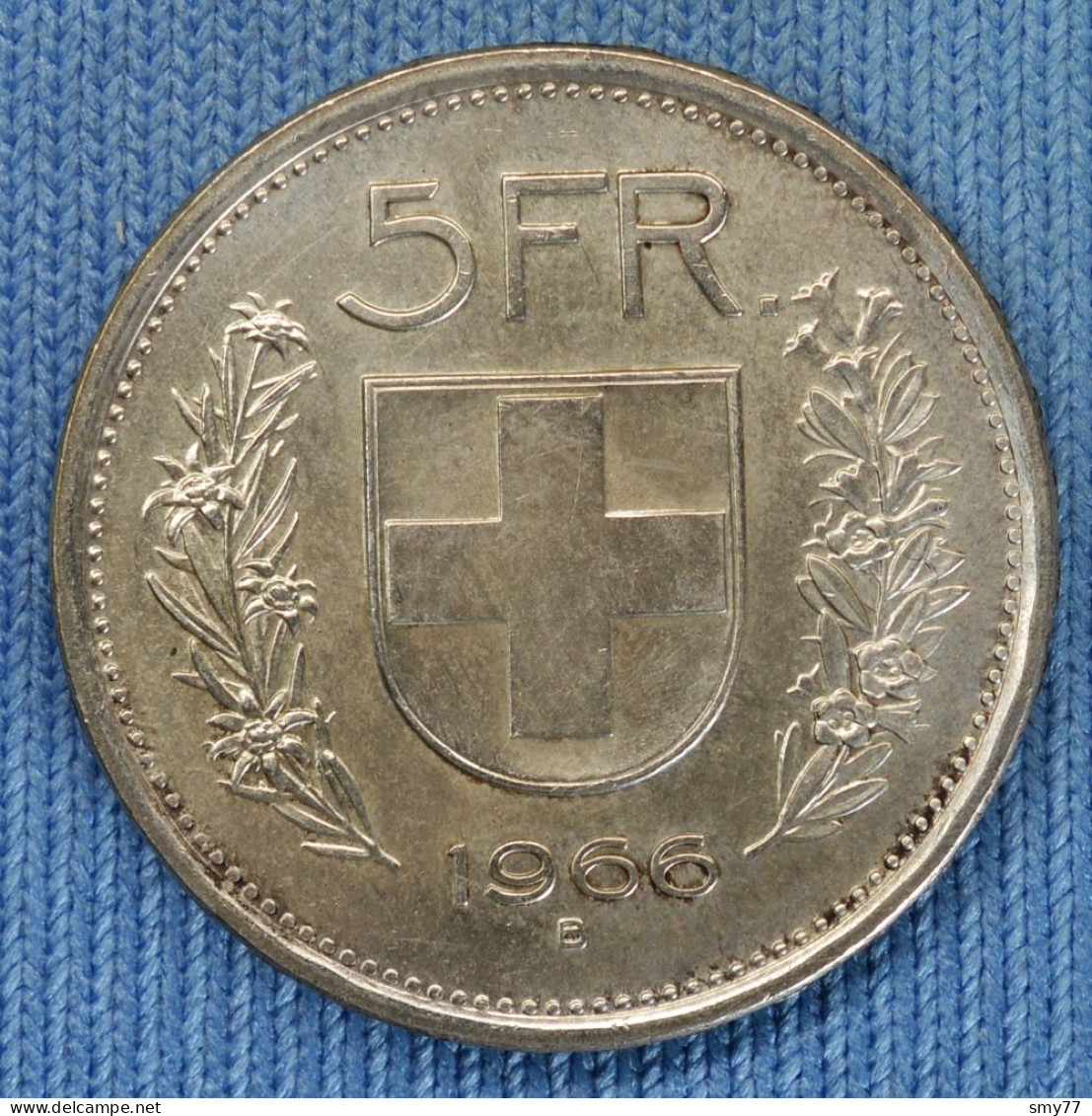 Suisse / Switzerland • 5 Francs 1966 B • In High Grade [24-098] - 5 Franken