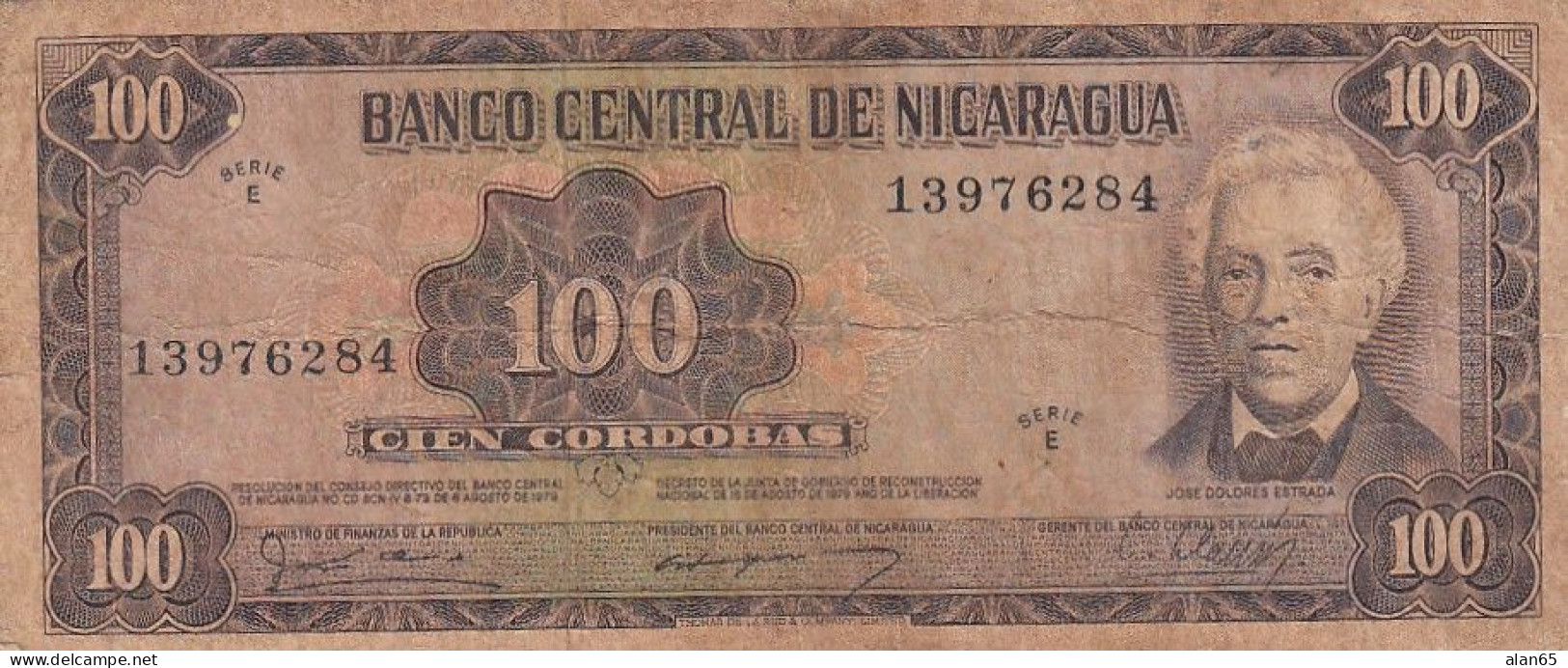 Nicaragua, #132, 100 Cordobas, C1979 Banknote - Nicaragua