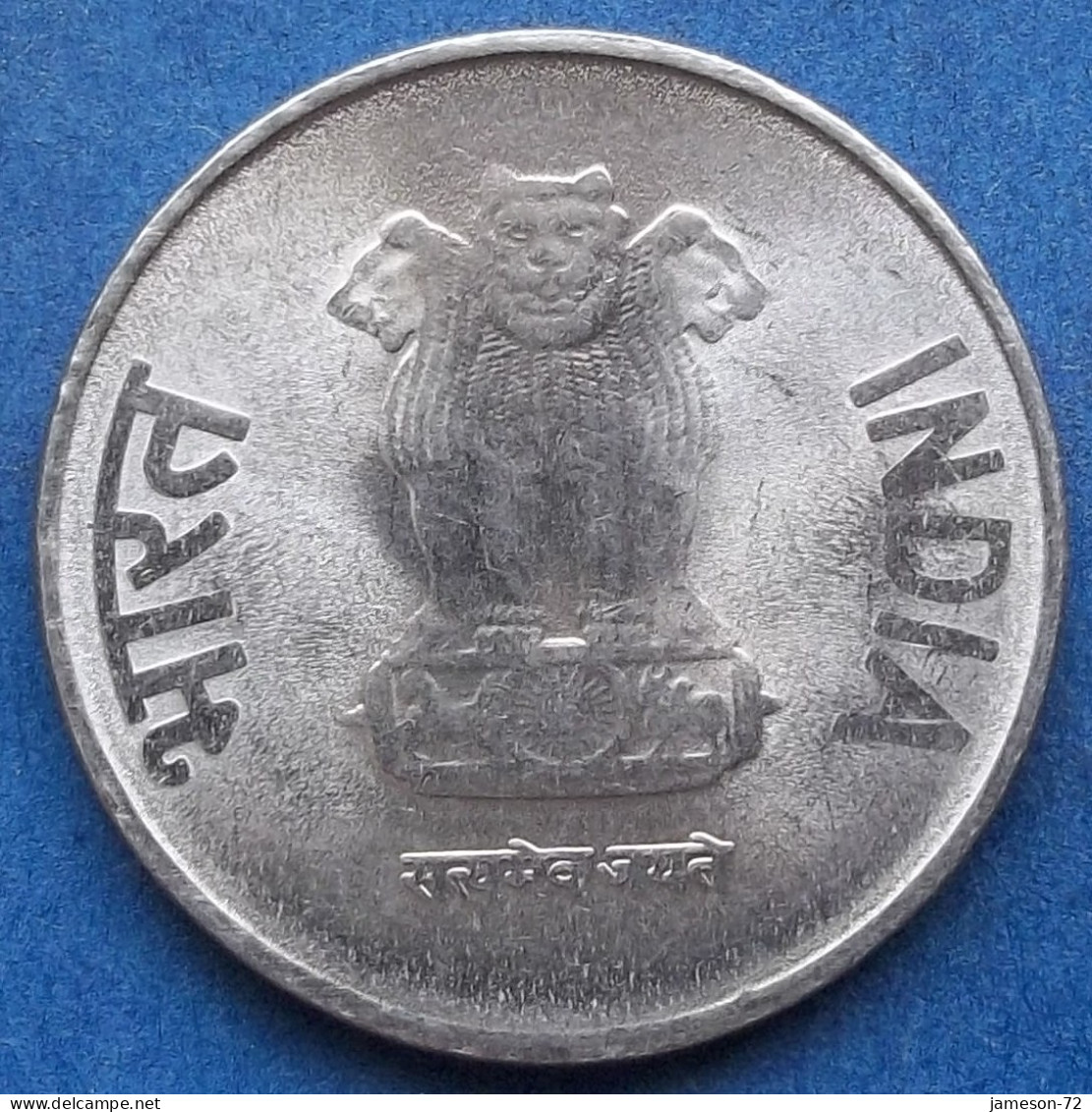 INDIA - 1 Rupee 2017 "Lotus Flowers" KM# 394 Republic Decimal Coinage (1957) - Edelweiss Coins - Georgien