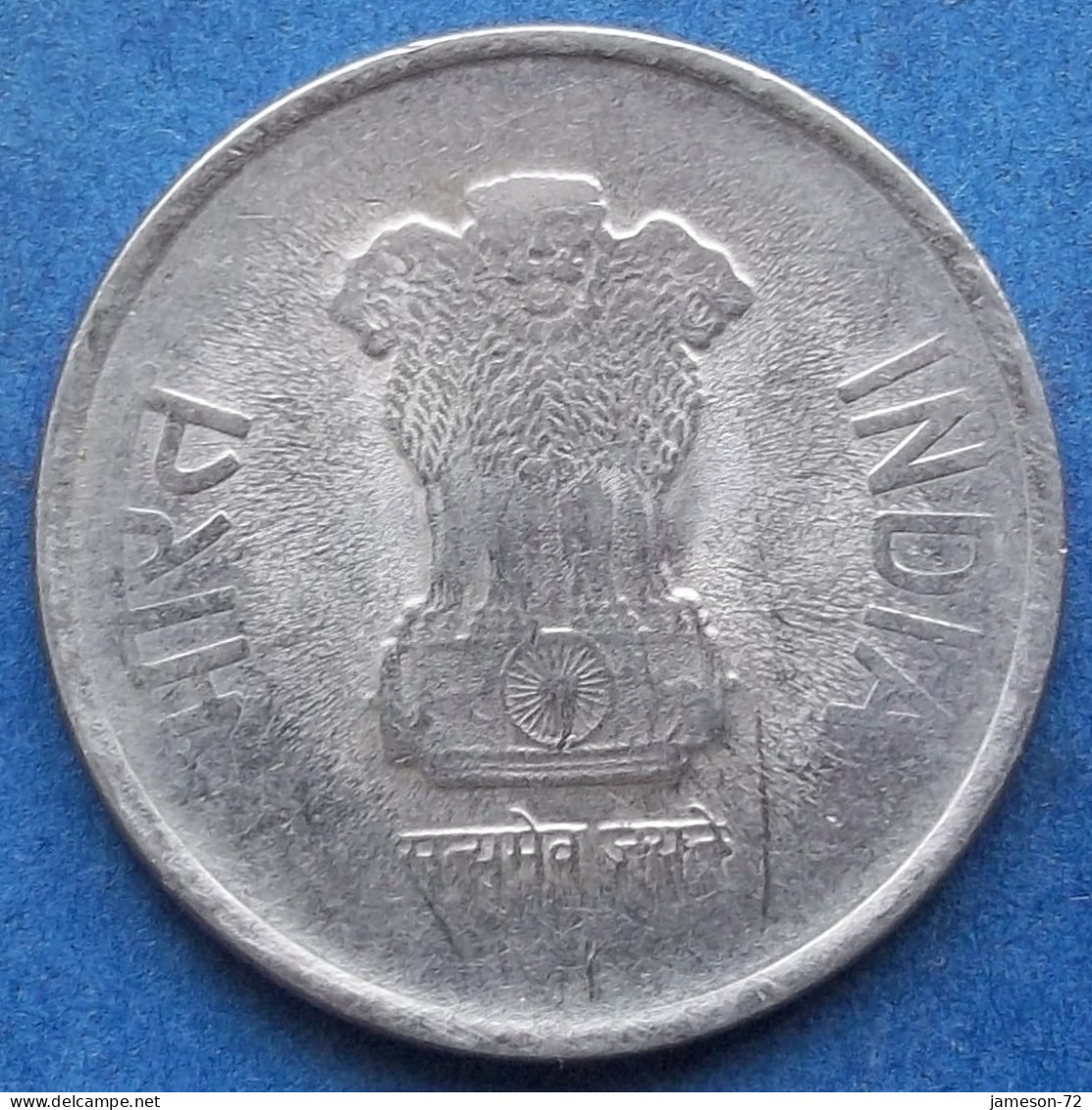 INDIA - 1 Rupee 2018 "Lotus Flowers" KM# 394 Republic Decimal Coinage (1957) - Edelweiss Coins - Georgia