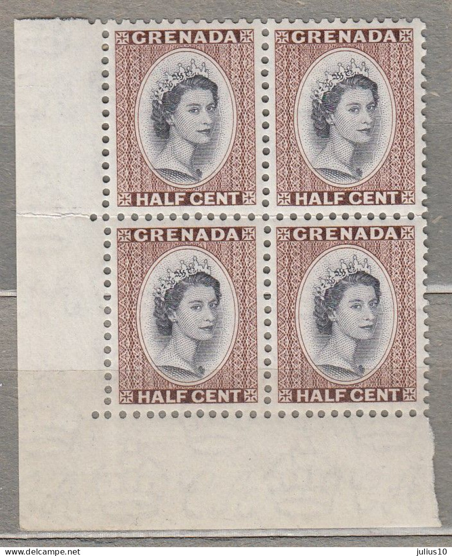 GRENADA 1953 Queen Elizabeth II - 1/2c MNH(**) #30079 - Granada (...-1974)