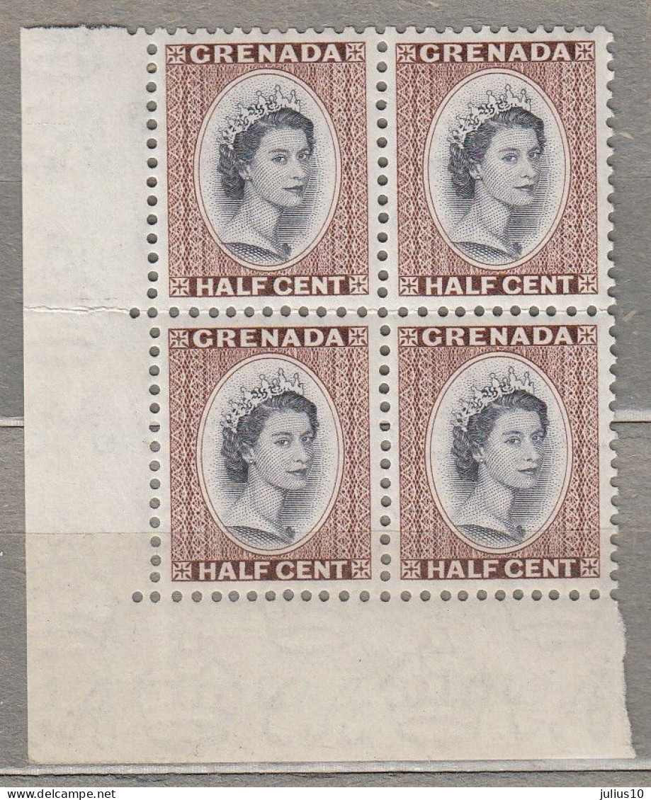 GRENADA 1953 Queen Elizabeth II - 1/2c MNH(**) #30079 - Grenada (...-1974)