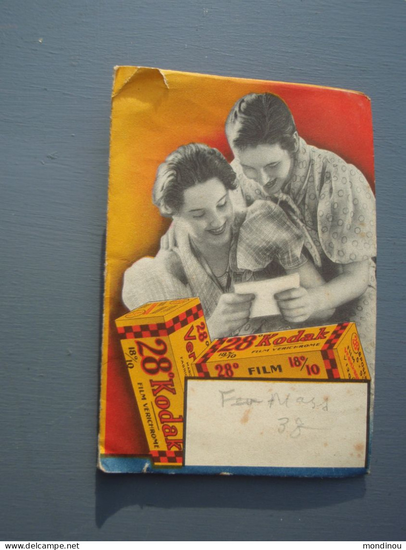 Pochette  " Kodak " 1938 - Matériel & Accessoires