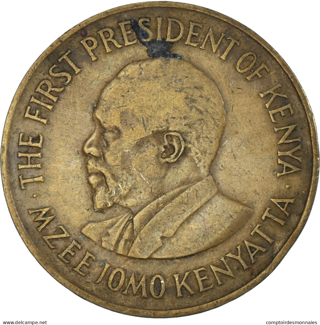Kenya, 10 Cents, 1975 - Kenya