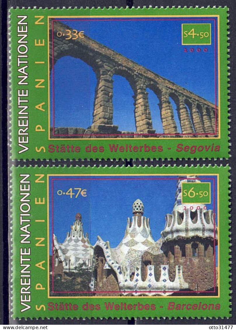 UNO Wien 2000 - UNESCO-Welterbe, Nr. 317 - 318, Postfrisch ** / MNH - Ongebruikt