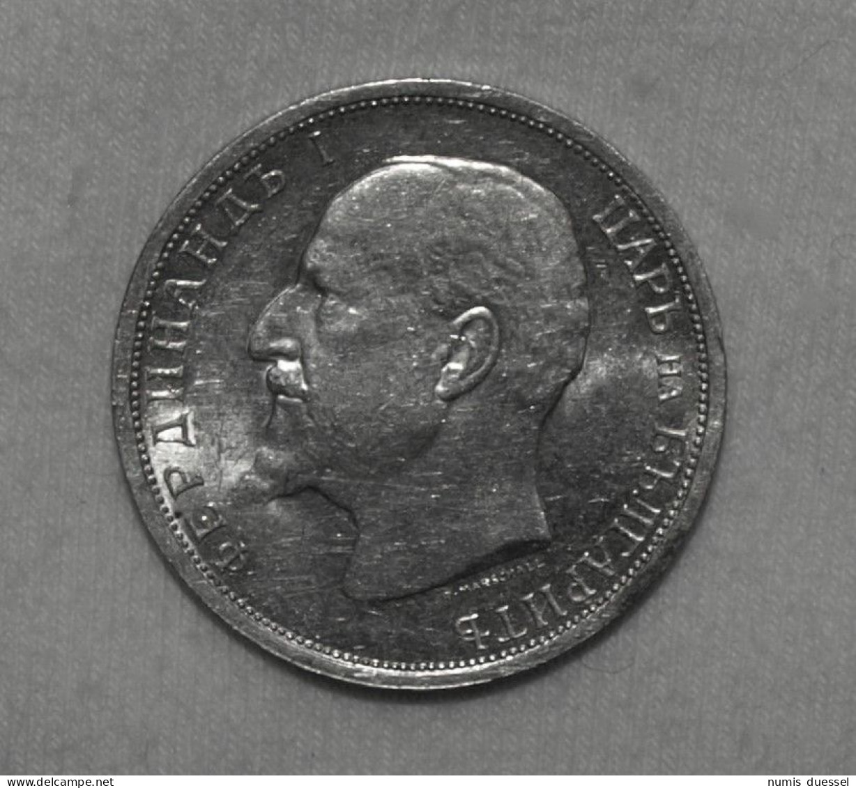 Silber/Silver Bulgarien/Bulgaria Ferdinand I, 1913, 1 Lewa UNC - Bulgarien