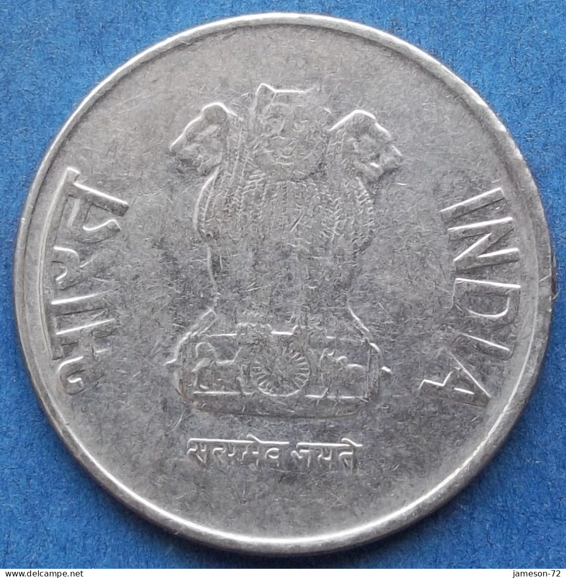 INDIA - 2 Rupees 2012 "Lotus Flowers" KM# 395 Republic Decimal Coinage (1957) - Edelweiss Coins - Georgia