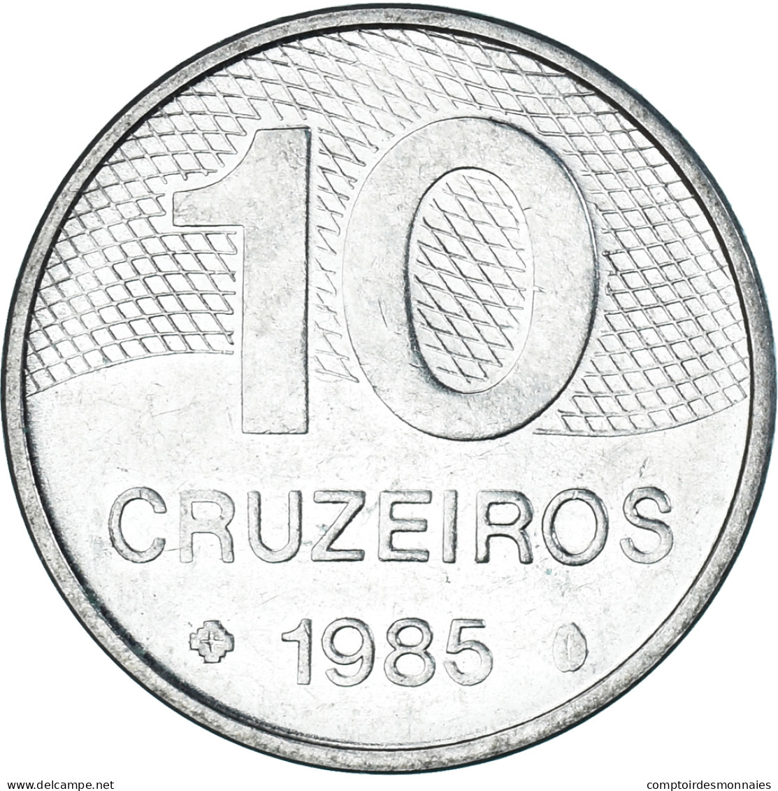 Brésil, 10 Cruzeiros, 1985 - Brésil