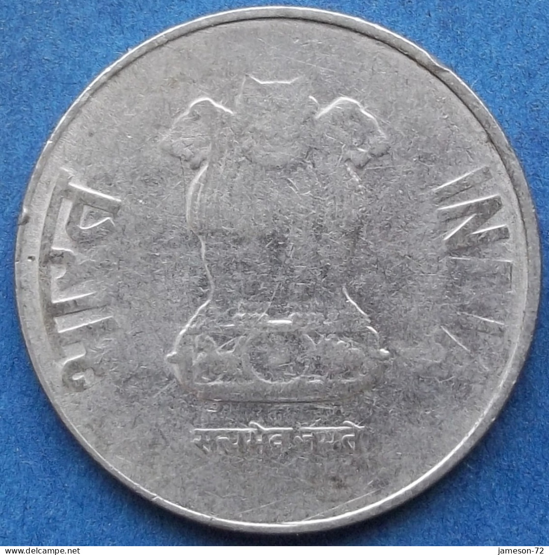 INDIA - 2 Rupees 2013 "Lotus Flowers" KM# 395 Republic Decimal Coinage (1957) - Edelweiss Coins - Georgien