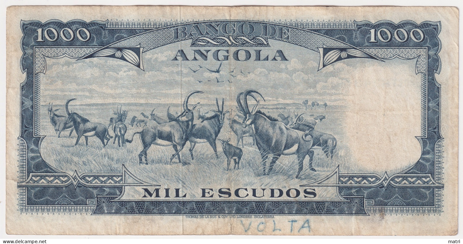 Angola 1000 Escudos 1970 P-98 - Angola