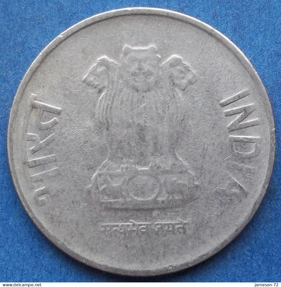 INDIA - 2 Rupees 2015 "Lotus Flowers" KM# 395 Republic Decimal Coinage (1957) - Edelweiss Coins - Georgië