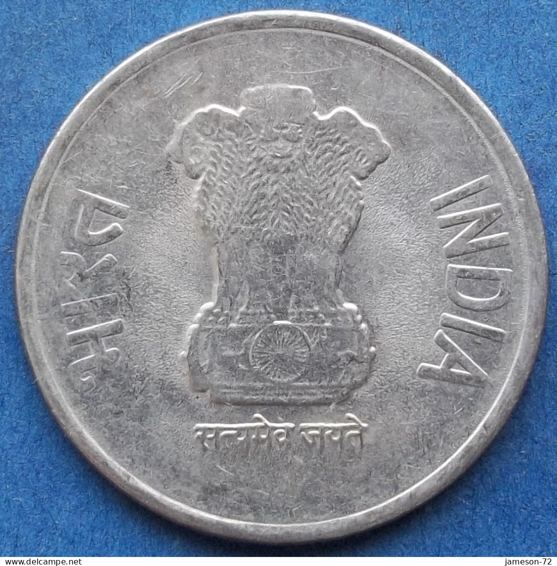 INDIA - 2 Rupees 2019 "Lotus Flowers" KM# 395 Republic Decimal Coinage (1957) - Edelweiss Coins - Georgië
