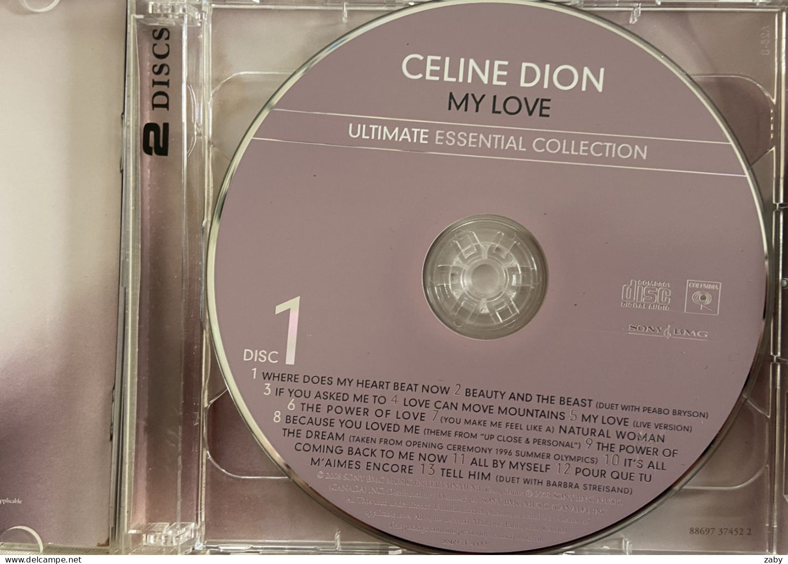 Céline Dion - My Love Ultimate Essential Collection - Hit-Compilations