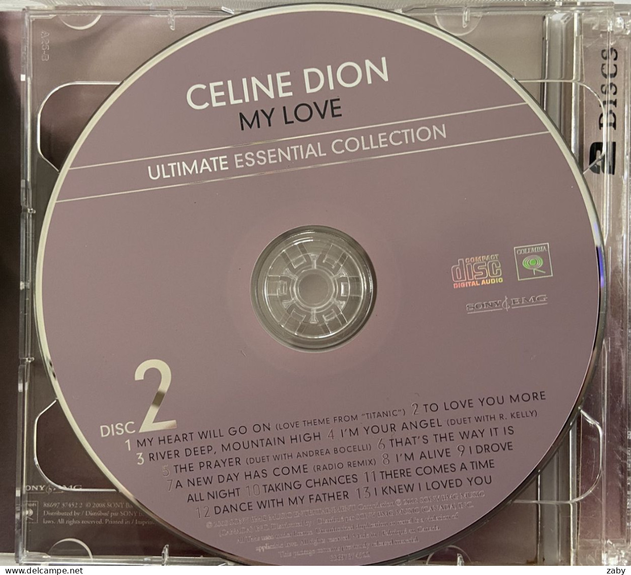 Céline Dion - My Love Ultimate Essential Collection - Compilaciones