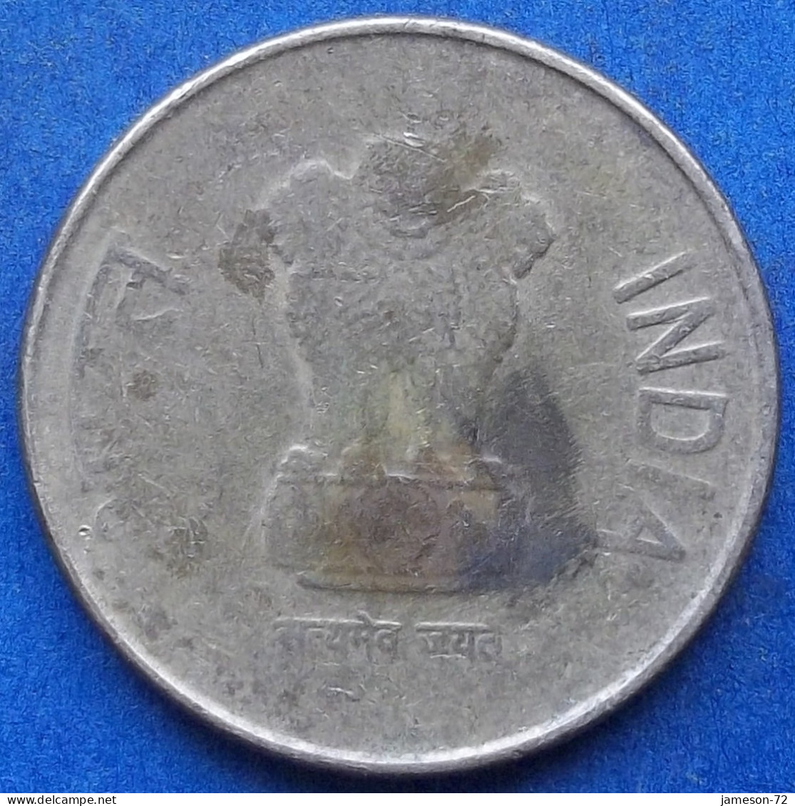 INDIA - 5 Rupees 2015 "Lotus Flowers" KM# 399.1 Republic Decimal Coinage (1957) - Edelweiss Coins - Georgien