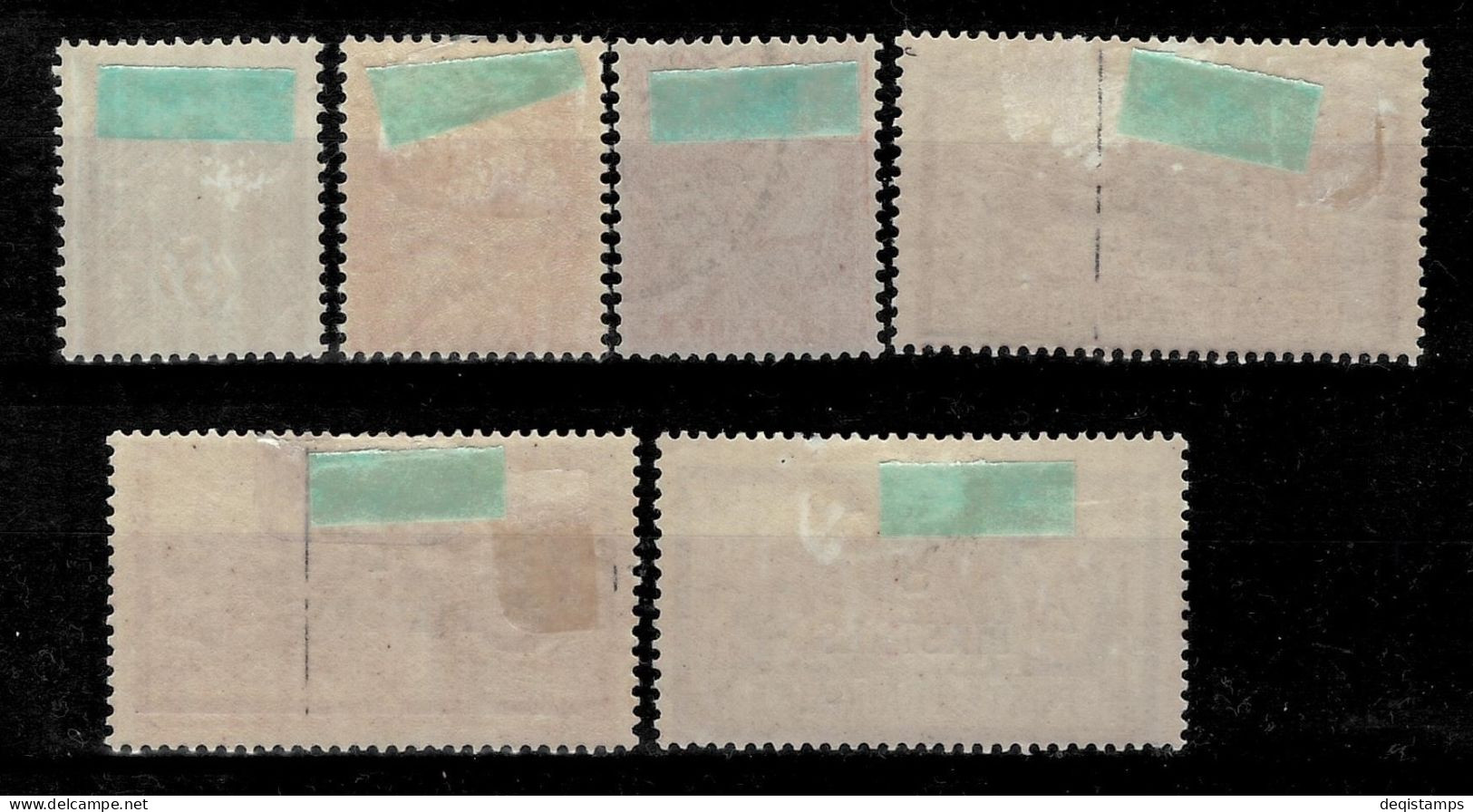 French Post Cavalle Year 1902/03 MH Stamps - Oblitérés