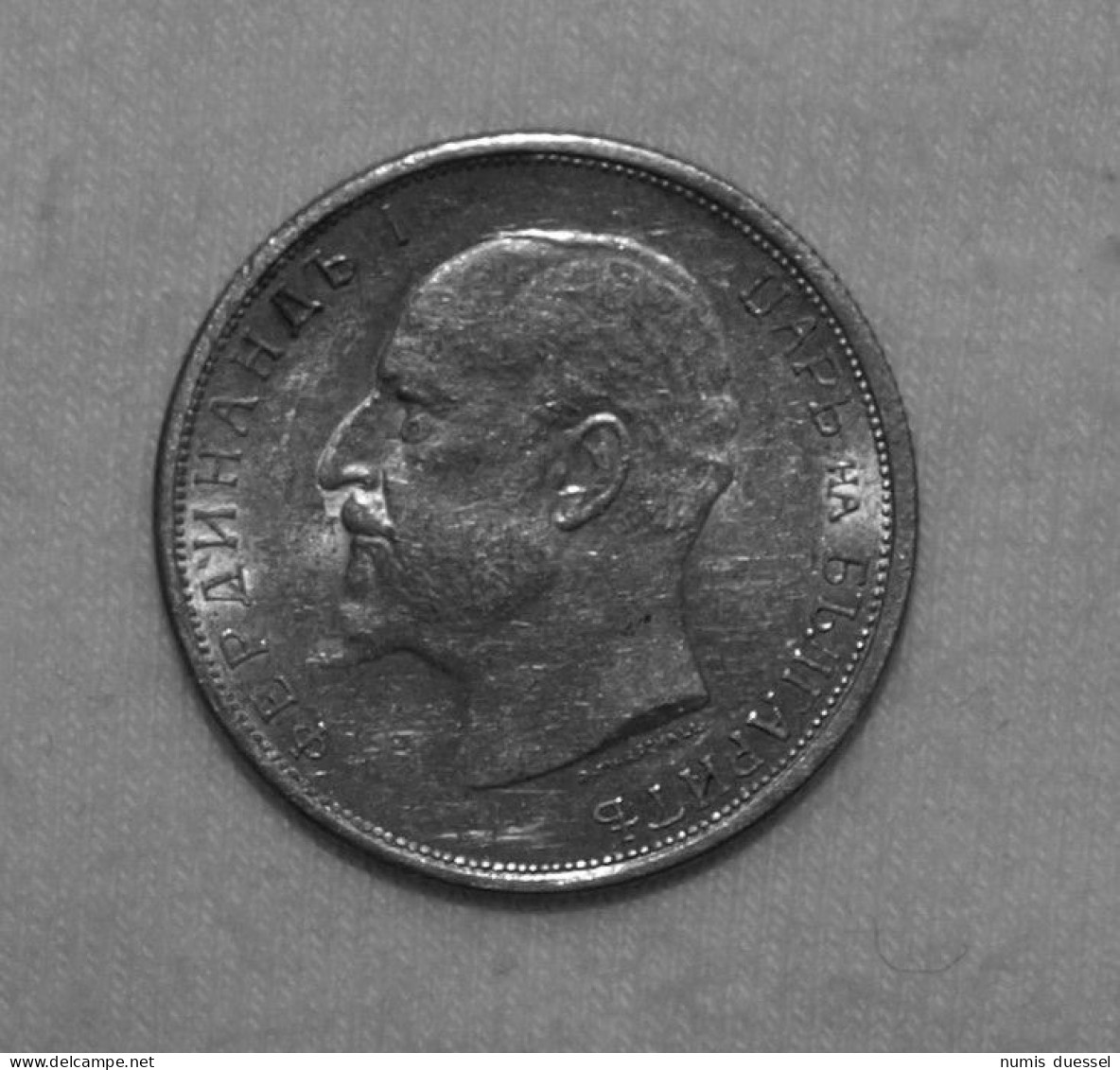 Silber/Silver Bulgarien/Bulgaria Ferdinand I, 1913, 50 Stotinki UNC - Bulgarien