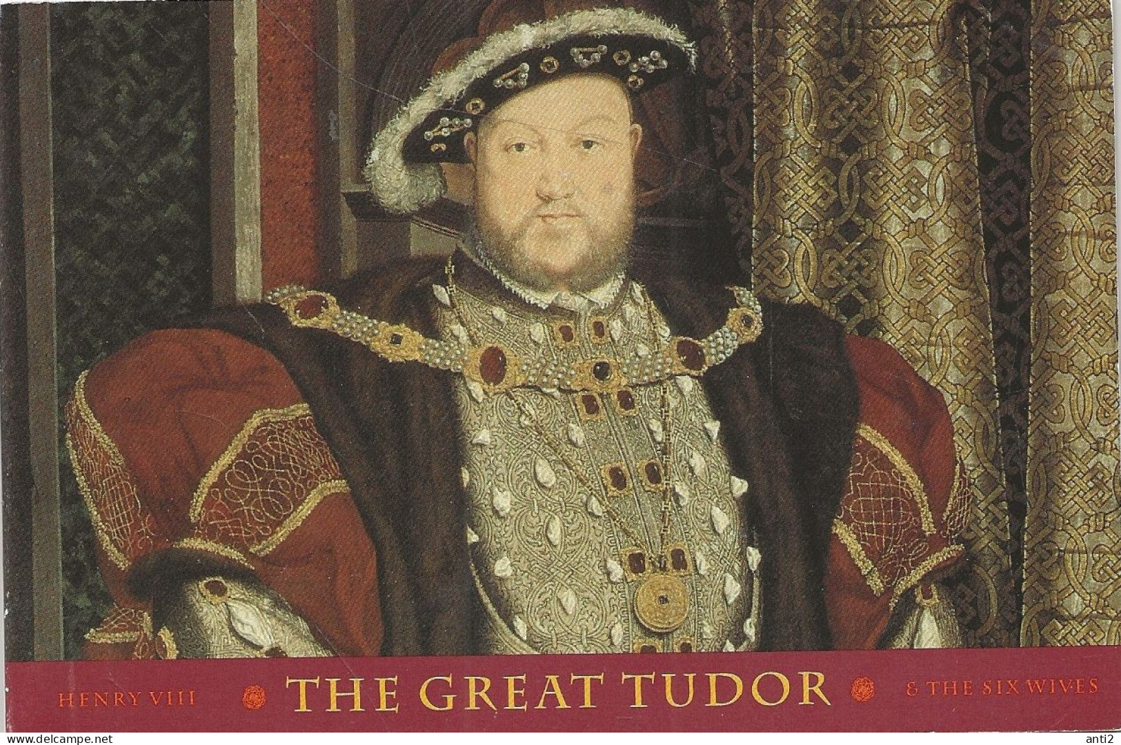 Great Britain  1997  The Great Tudor  Henrik VIII And His Six Wifes   - Booklet With Cards - Cartes-Maximum (CM)