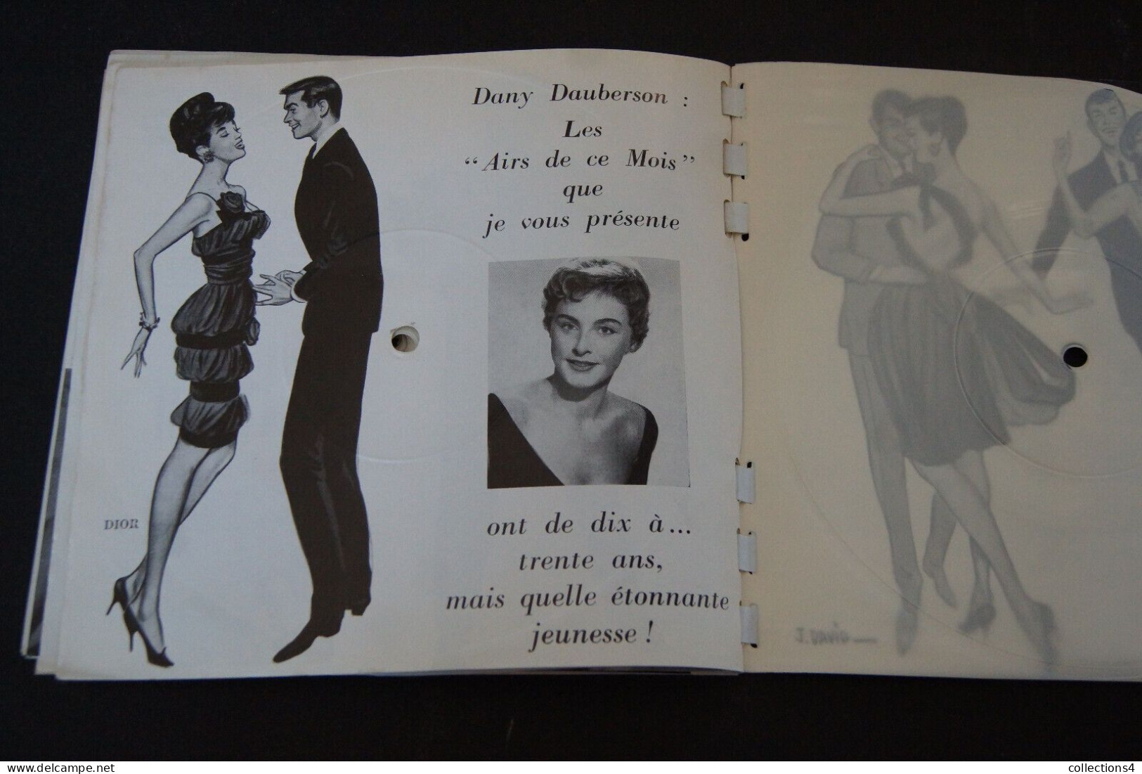 SONORAMA N° 13 NOV 1959 MARIE LAFORET FRANKIE AVALON SACHA DISTEL RITCHIE VALENS MARIO LANZA DE GAULLE ET +