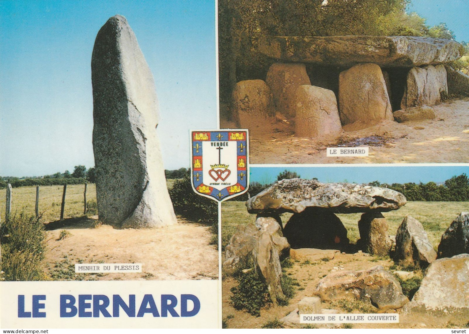 VENDEE . - LE BERNARD . - Dolmens Et Menhir - Dolmen & Menhirs