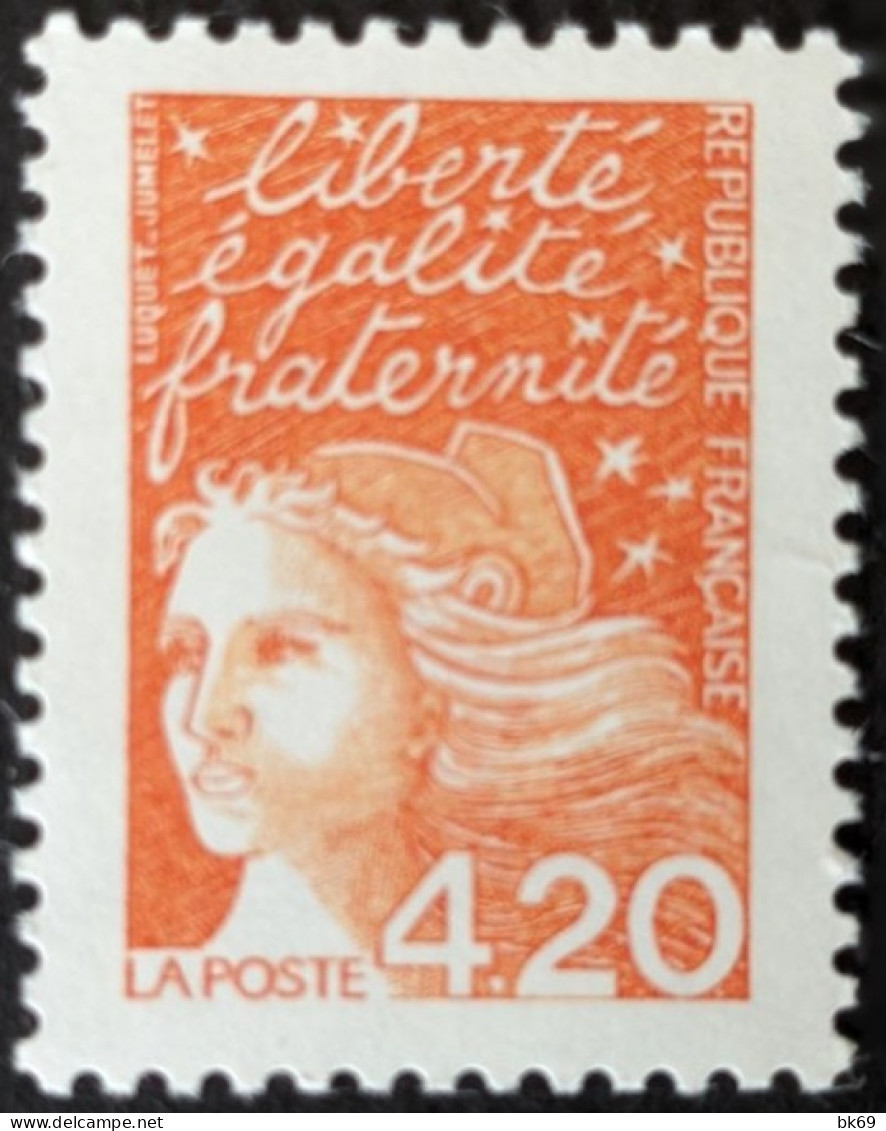 3094a ** Luquet 4.20F Type II Cote 10€ - Unused Stamps