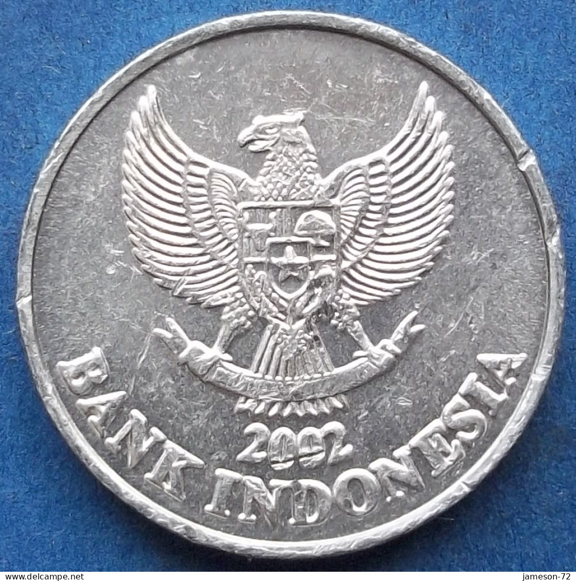 INDONESIA - 50 Rupiah 2002 "Black-naped Oriole" KM# 60 Republic (1949) - Edelweiss Coins - Indonesia