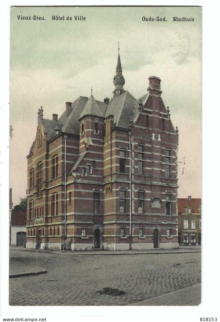 Mortsel Vieux-Dieu  Hôtel De Ville  Oude-God  Stadhuis 1910 - Mortsel