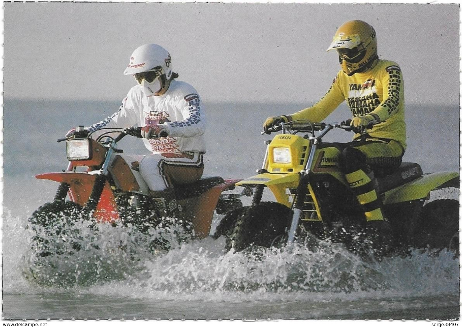 Moto - Trikes "Marine" - Honda 250 Et Yamaha 225 # 2-22/1 - Motorcycle Sport