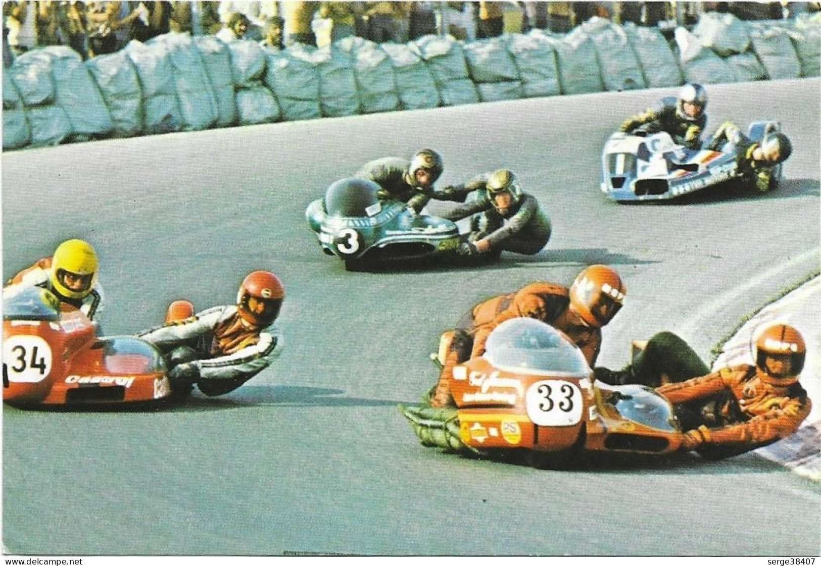 Courses Sur Route - 1976 - Sidecar - Janssen/Smitz - Ohrmann/Grube - Geerts/Van Veen - Brouwer/Mak # 2-22/1 - Sport Moto