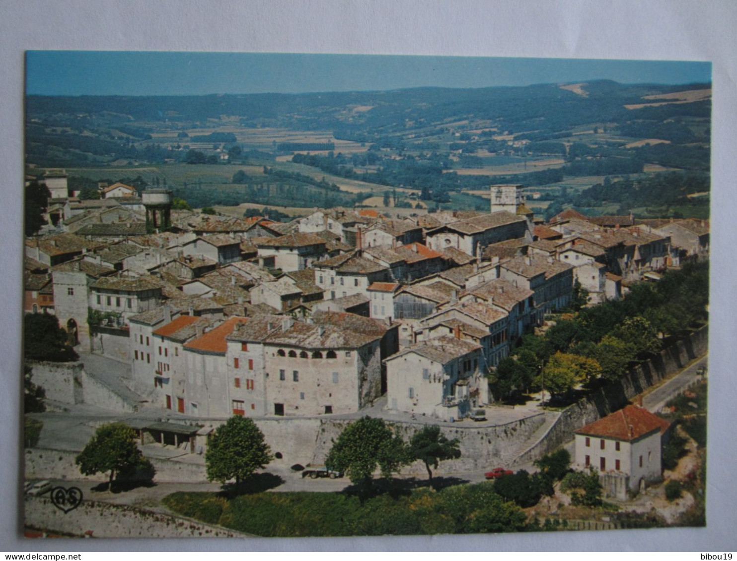 CASTELNAU DE MONTMIRAL  CITE MEDIEVALE VUE GENERALE AERIENNE LES REMPARTS - Castelnau De Montmirail