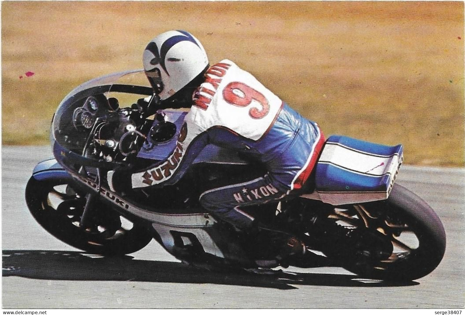 Courses Sur Route - 1976 - Gary Nixon Sur Suzuki # 2-22/1 - Moto Sport