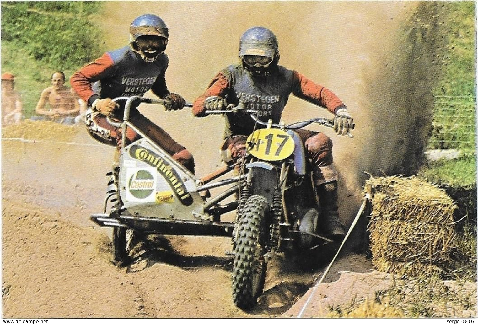 Motocross - 1976 - Sidecar - Will Van Der Laan - Marius Van Der Berg # 2-22/1 - Moto Sport