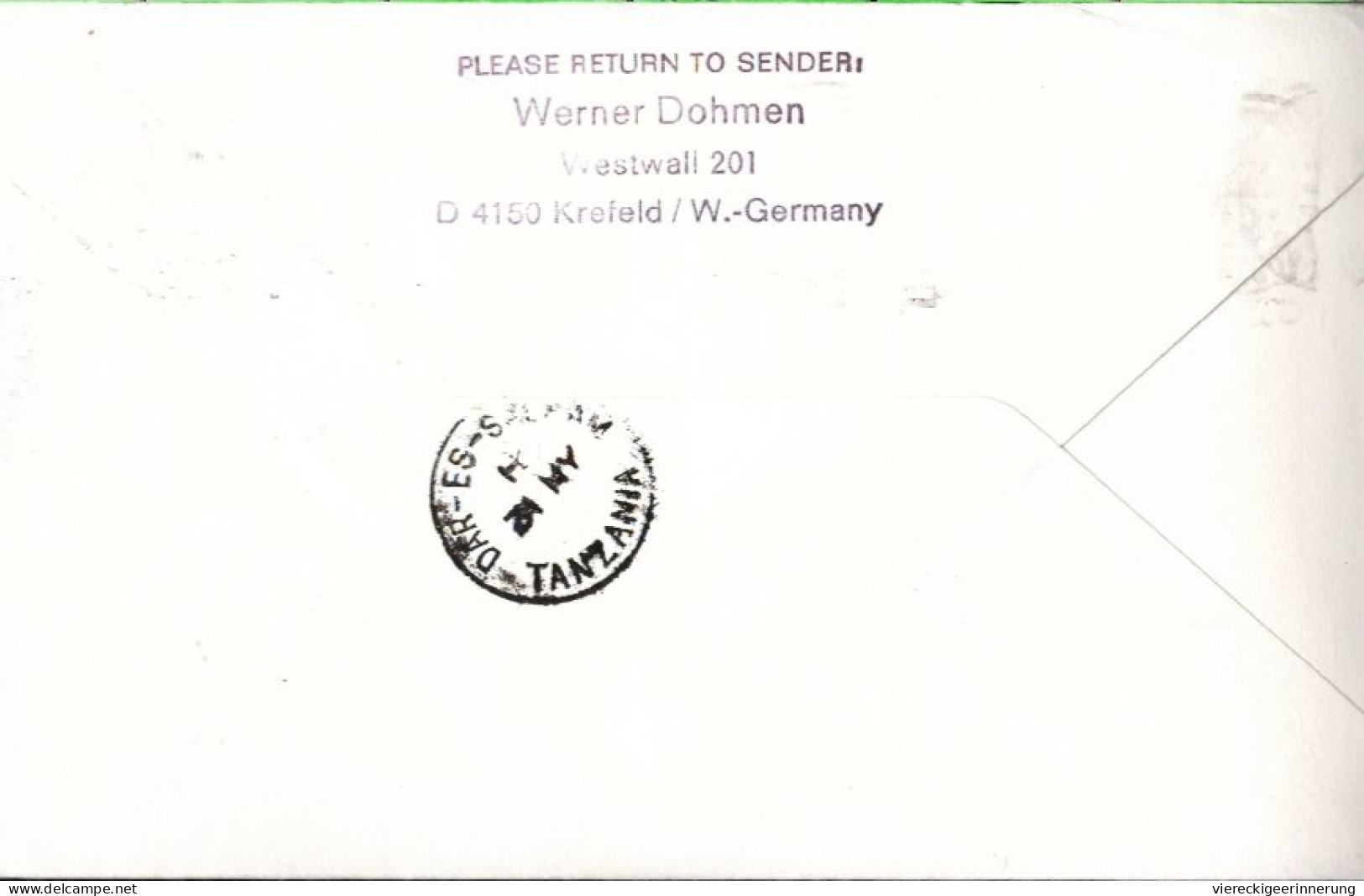 ! 1983 Saudi Arabia Airmail Cover, Lufthansa First Flight Boeing 707 From Jiddah, Jeddah - Dar Es Salaam - Mauritius - Saoedi-Arabië