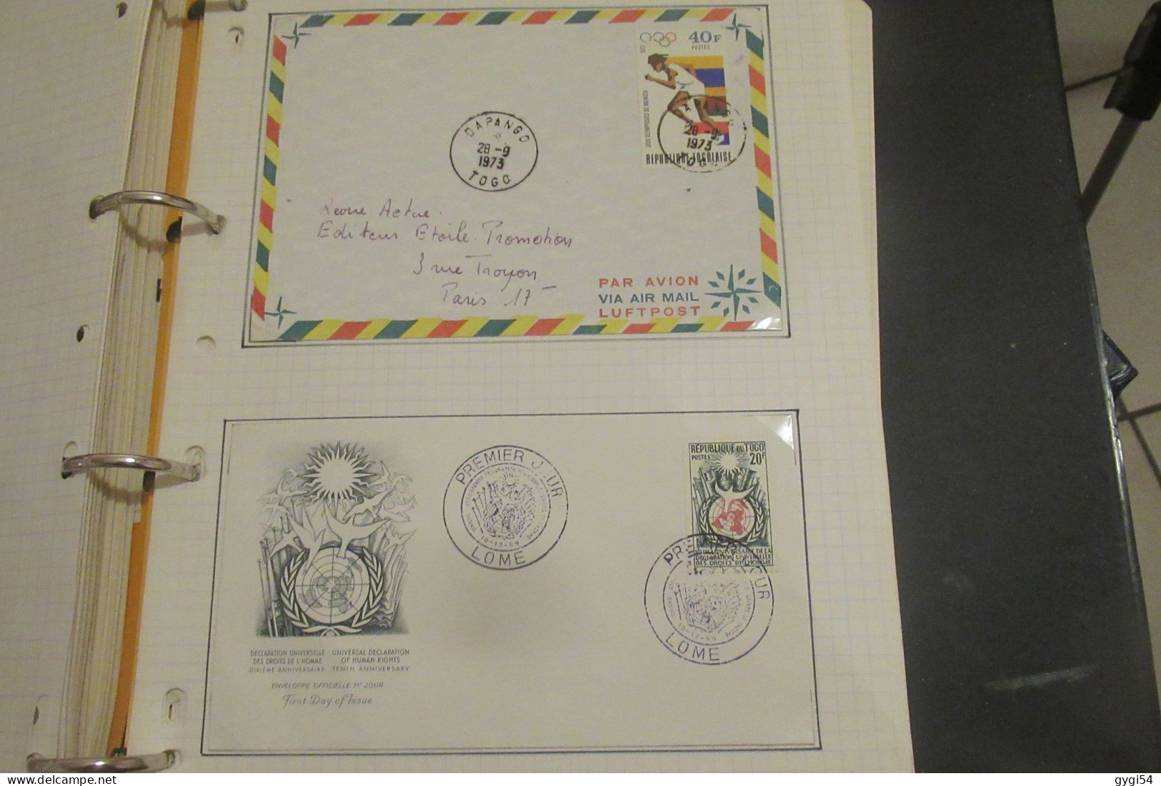 ANCIENNES COLONIES   timbres et lettres