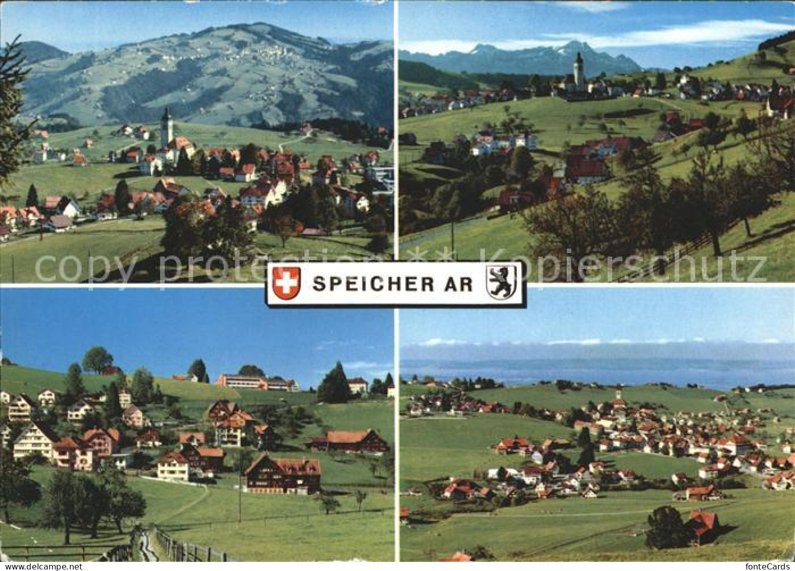 11715589 Speicher AR Ortsansichten Panorama Speicher - Autres & Non Classés