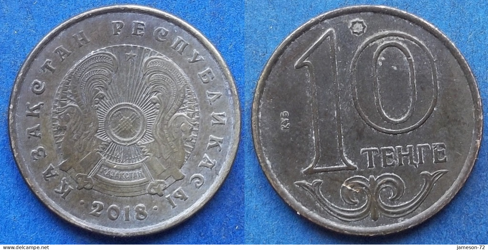 KAZAKHSTAN - 10 Tenge 2018 Independent Republic (1991) - Edelweiss Coins - Kazakistan