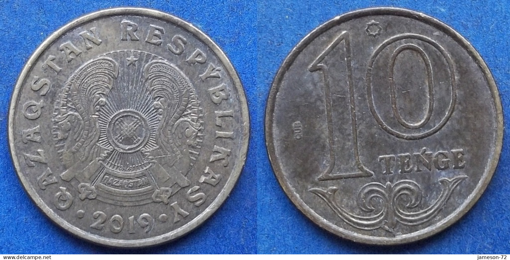 KAZAKHSTAN - 10 Tenge 2019 Independent Republic (1991) - Edelweiss Coins - Kazajstán