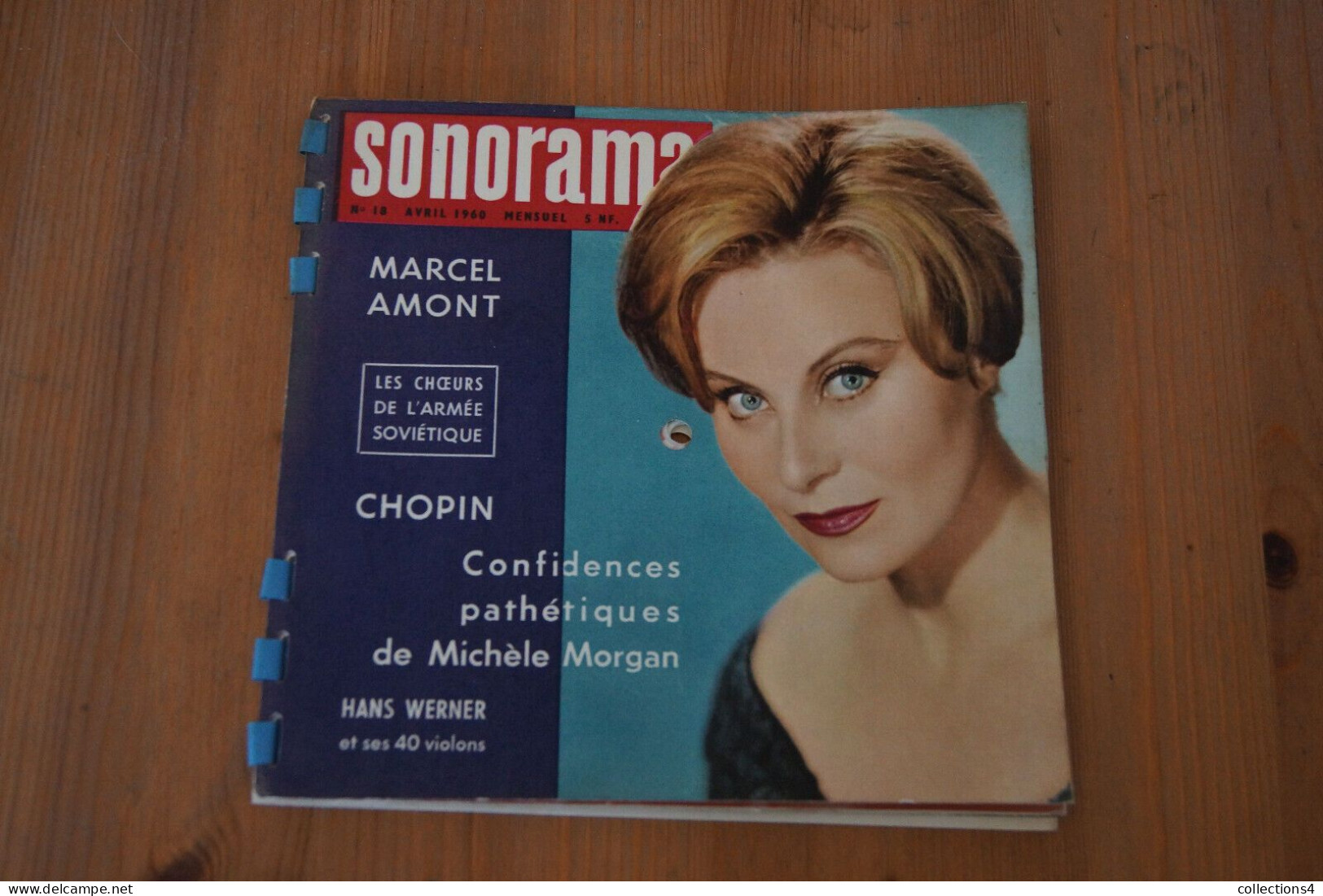 SONORAMA N° 18 AVR 1960 MICHELE MORGAN MARCEL AMONT CHOPIN WERNER JEANNE MOREAU ET + - Formats Spéciaux