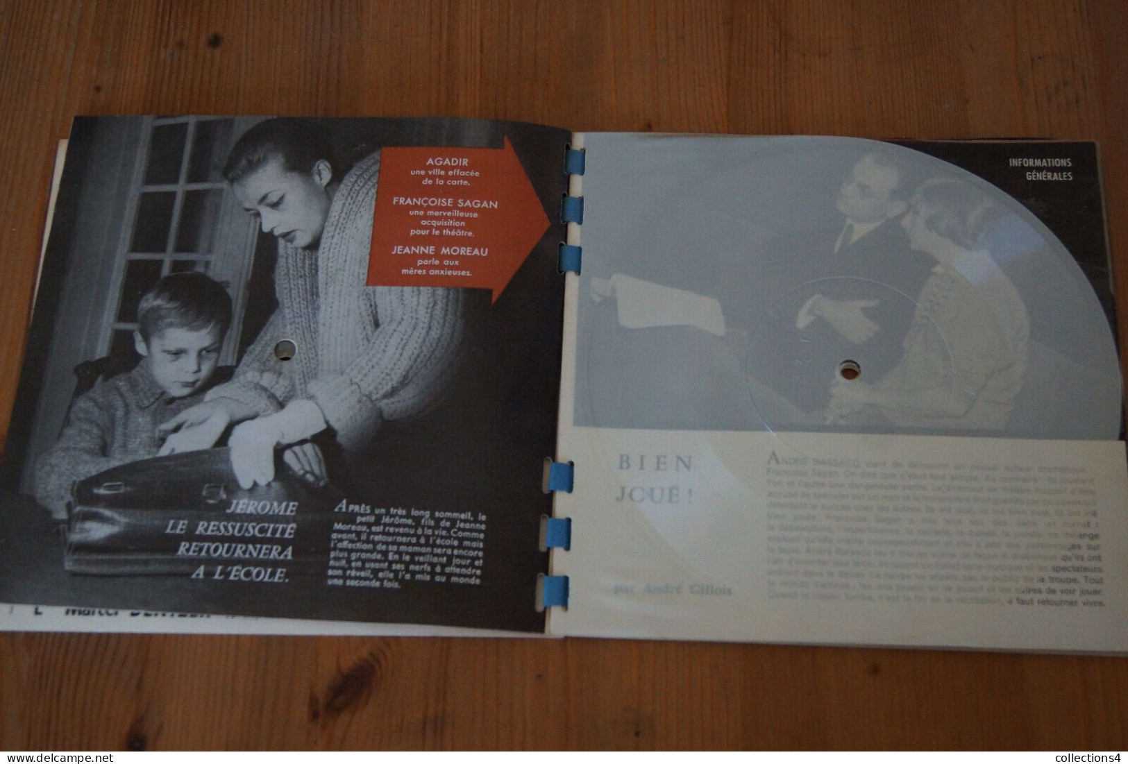 SONORAMA N° 18 AVR 1960 MICHELE MORGAN MARCEL AMONT CHOPIN WERNER JEANNE MOREAU ET + - Formati Speciali