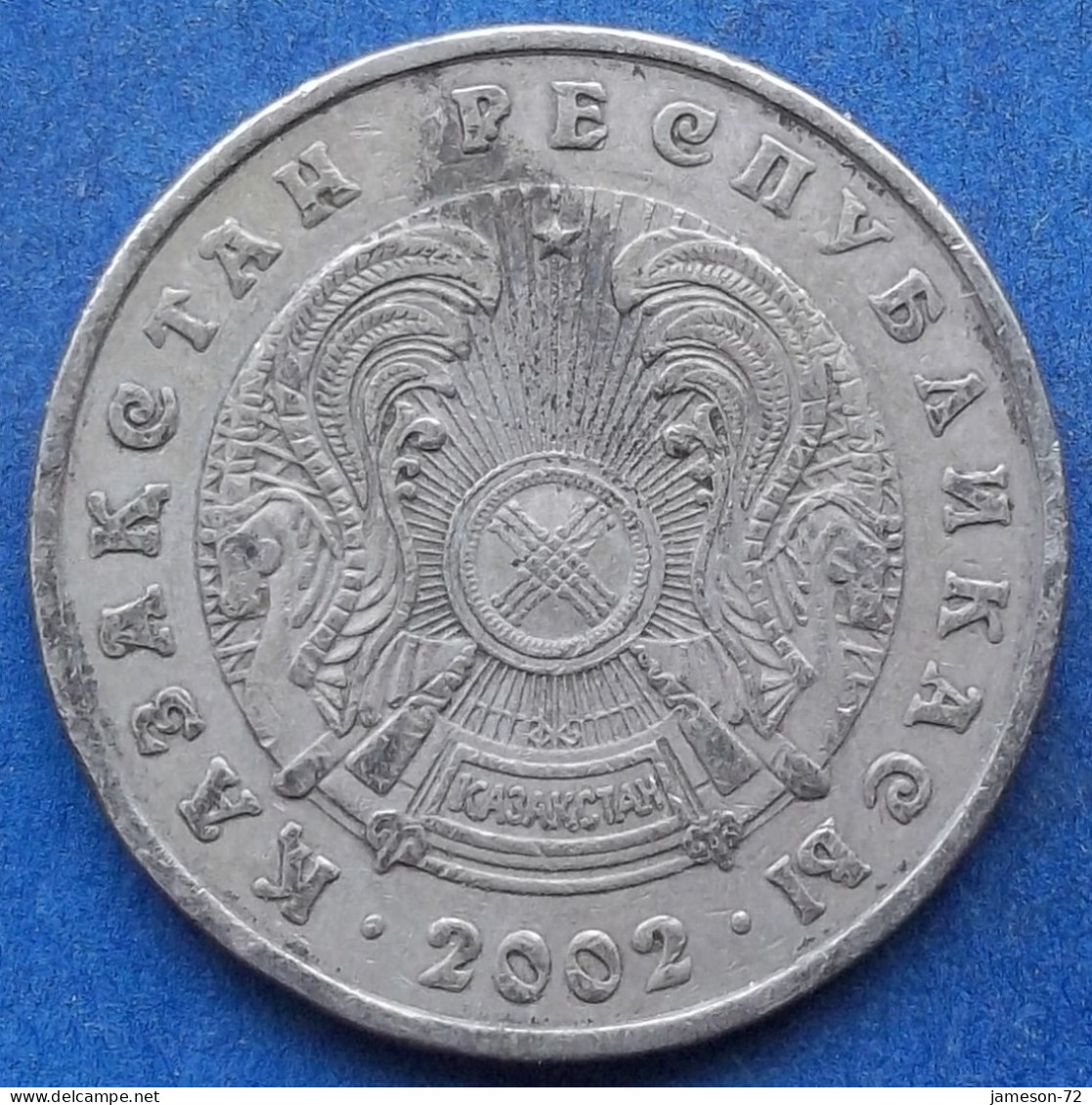 KAZAKHSTAN - 50 Tenge 2002 KM# 27 Independent Republic (1991) - Edelweiss Coins - Kasachstan
