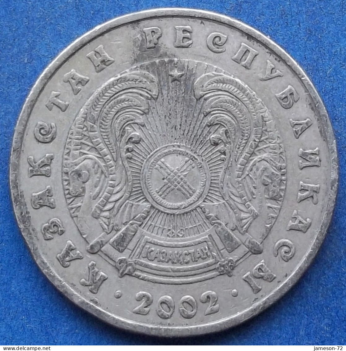 KAZAKHSTAN - 50 Tenge 2002 KM# 27 Independent Republic (1991) - Edelweiss Coins - Kazajstán