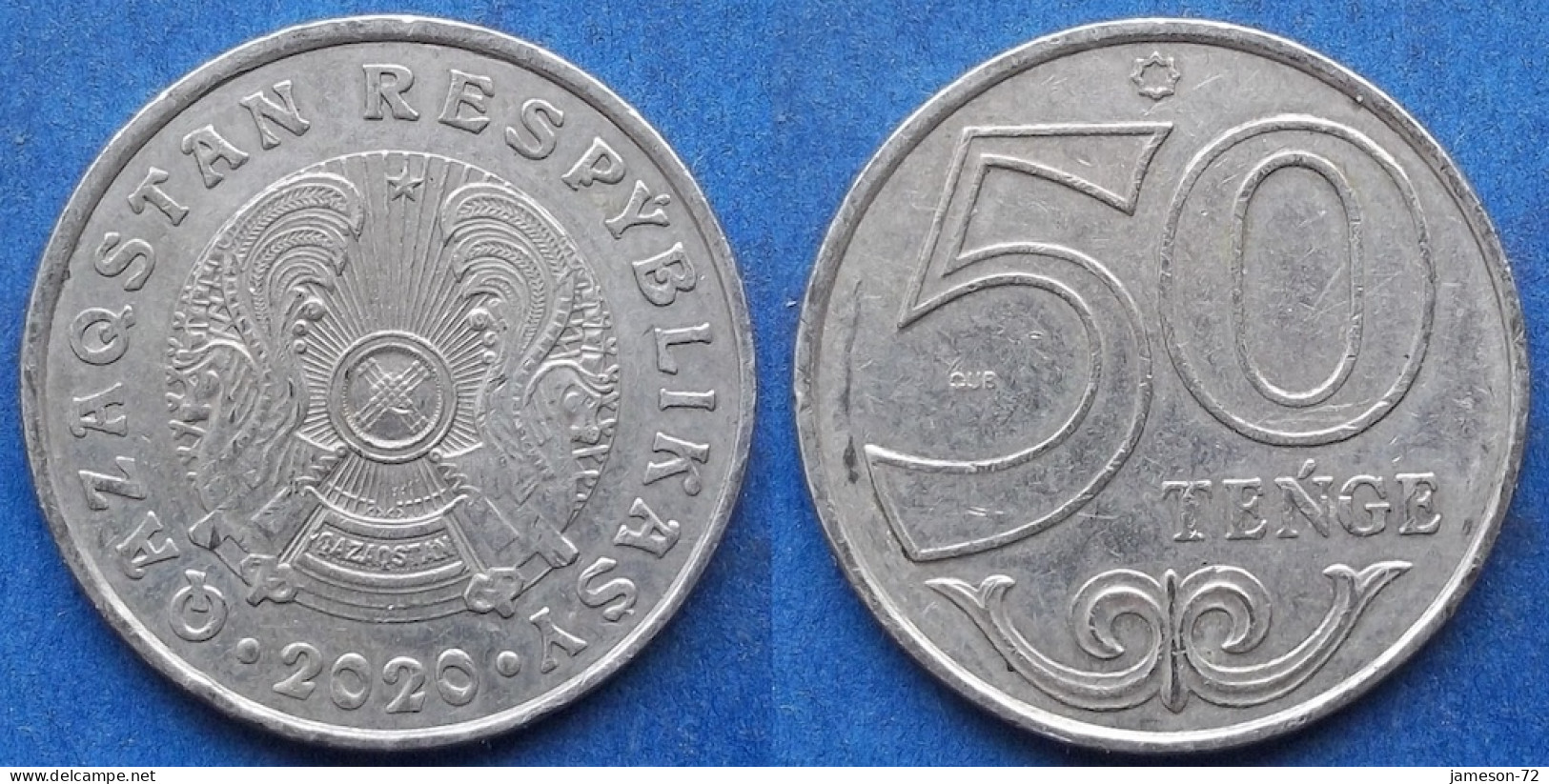 KAZAKHSTAN - 50 Tenge 2020 Independent Republic (1991) - Edelweiss Coins - Kasachstan