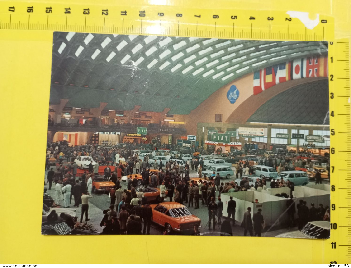 CT-05239- TORINO - SALONE DELL,AUTOMOBILE - VIAGGIATA 1968 - Exhibitions