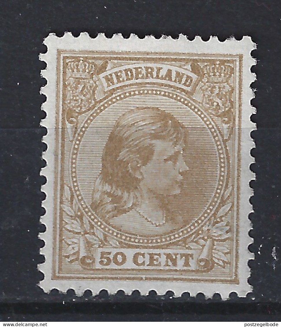 Nederland Netherlands Pays Bas Niederlande Holanda 43 MLH/ongebruikt ;  Wilhelmina 1891 - Unused Stamps