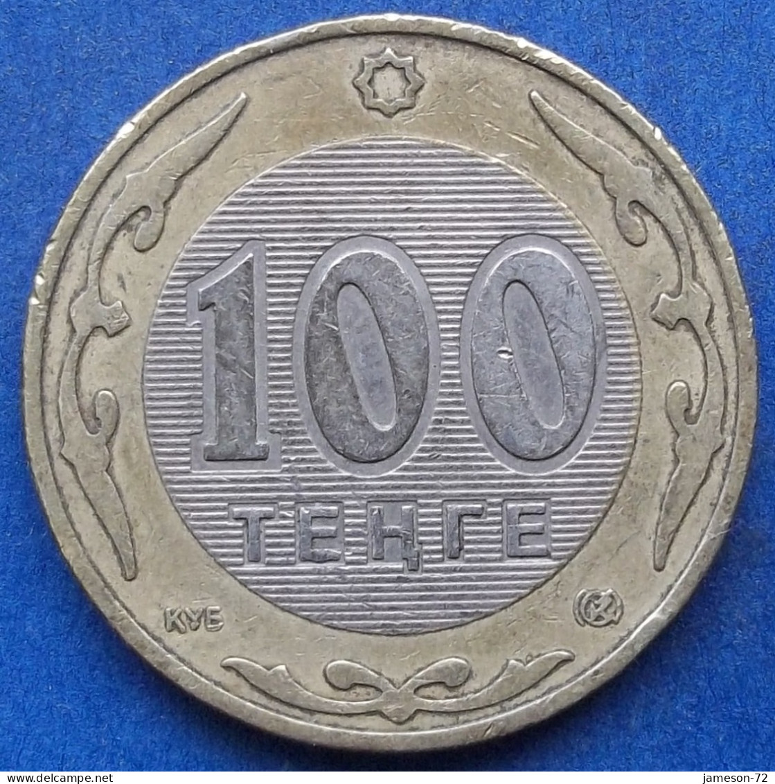 KAZAKHSTAN - 100 Tenge 2002 KM# 39 Independent Republic (1991) - Edelweiss Coins - Kazakistan