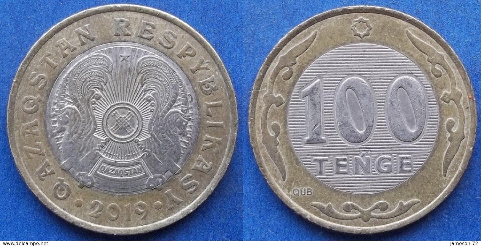 KAZAKHSTAN - 100 Tenge 2019 Independent Republic (1991) - Edelweiss Coins - Kazakhstan