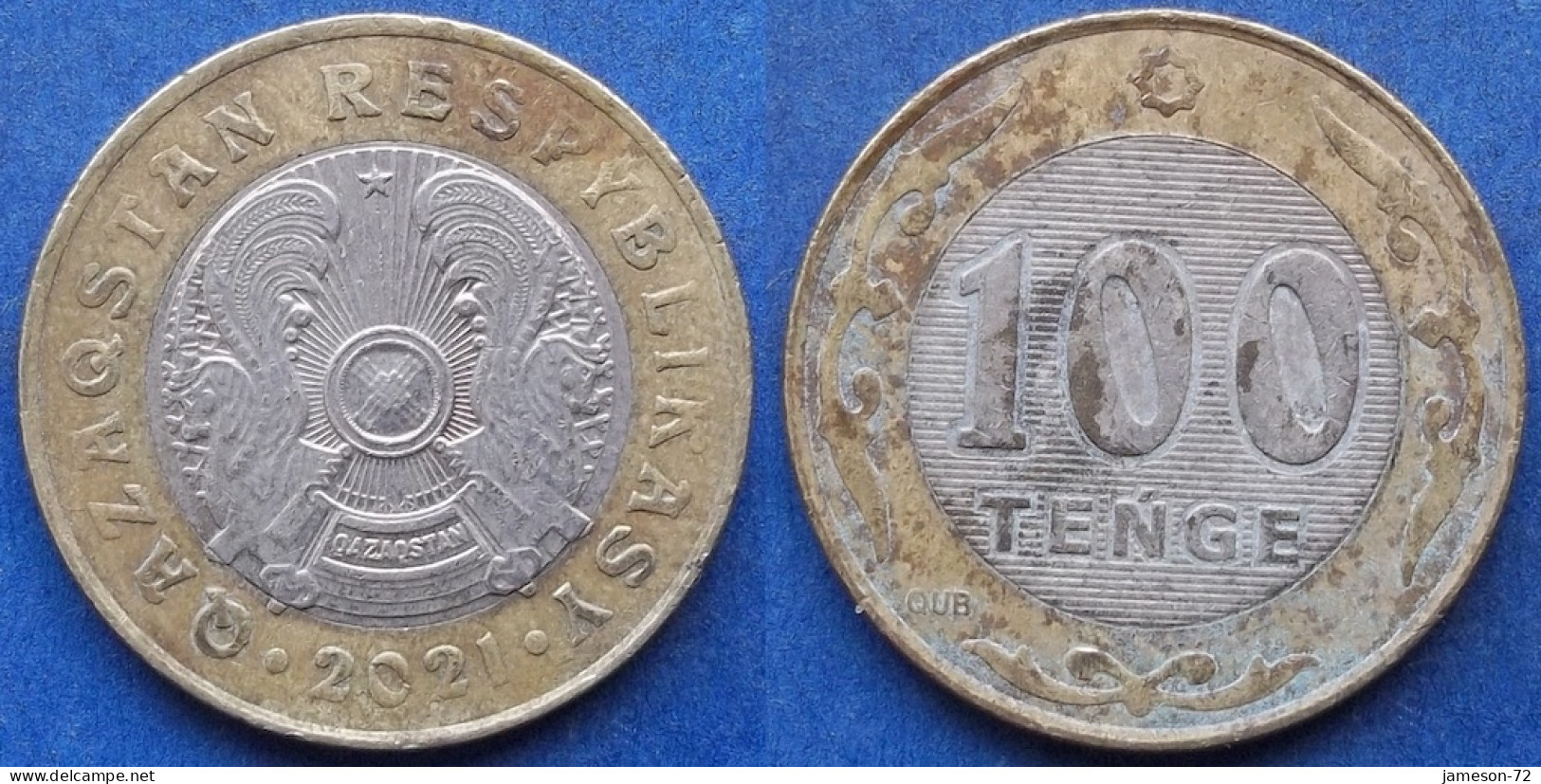 KAZAKHSTAN - 100 Tenge 2021 Independent Republic (1991) - Edelweiss Coins - Kazakhstan