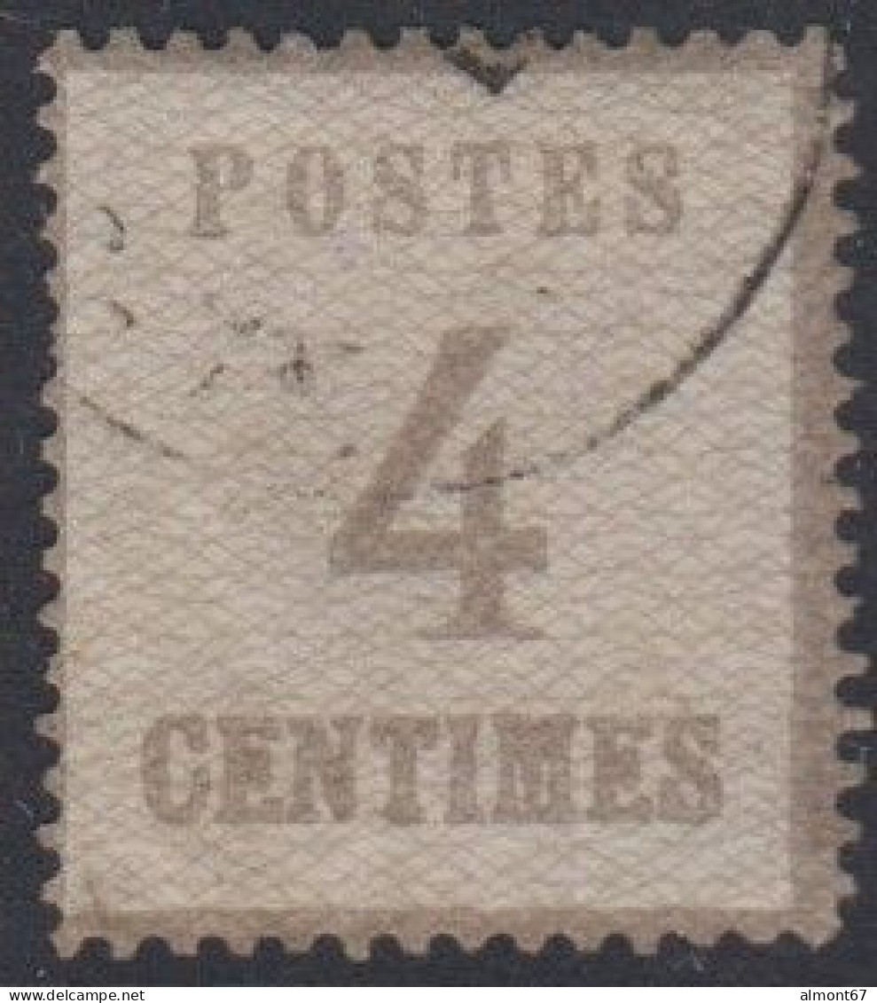 Alsace Lorraine N° 3 Oblitéré - Cote : 135 € - Used Stamps