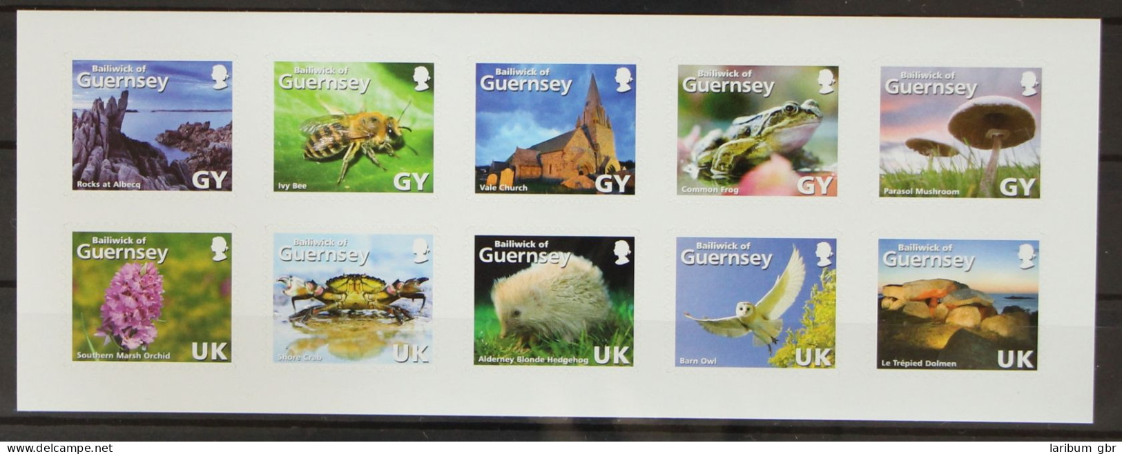Guernsey 1114-1123 Postfrisch Folienblatt #GH141 - Guernesey