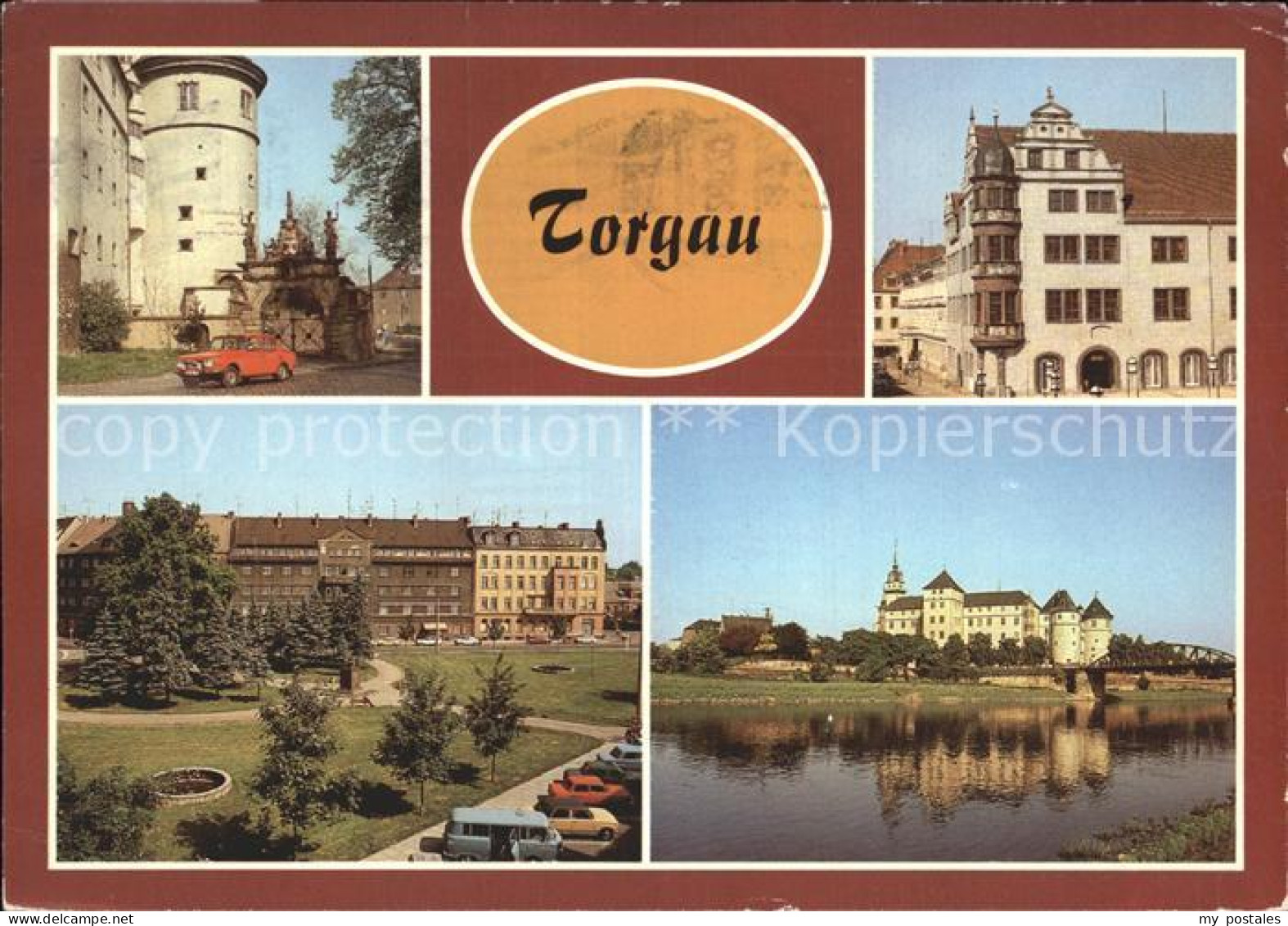 72348280 Torgau Rathaus Schloss Hartenfels Maria-Brautzsch-Platz Torgau - Torgau